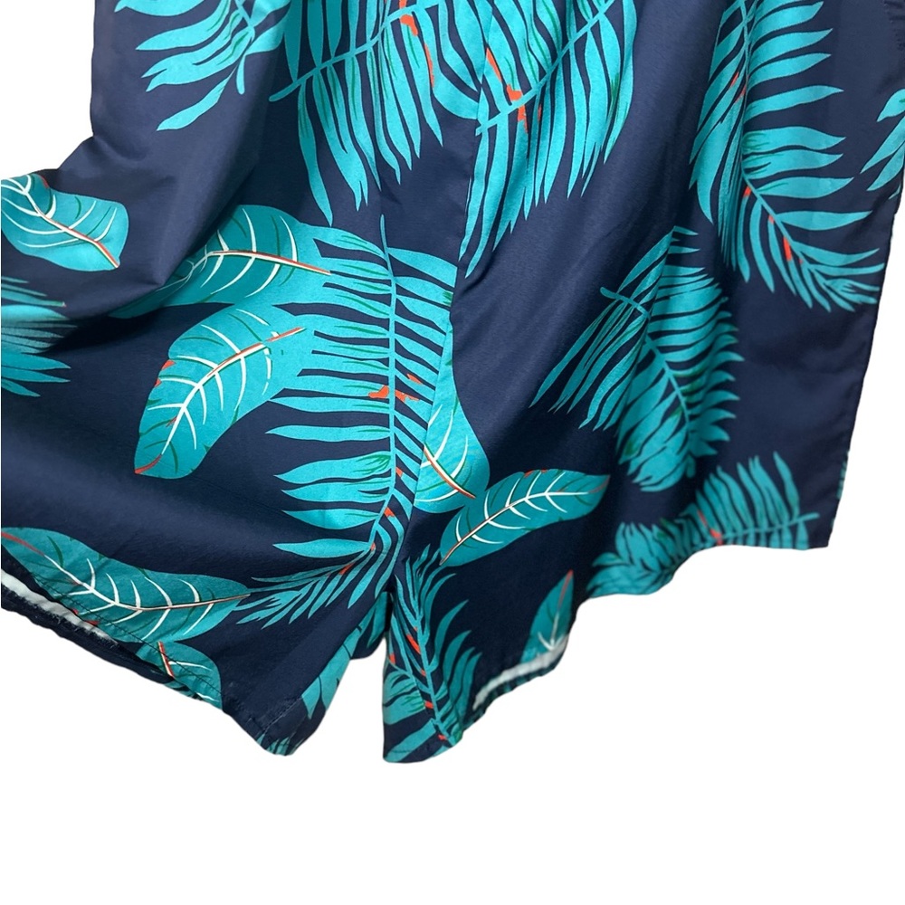 Handemaid Teal and Blue Romper Large - Picture 4 of 7
